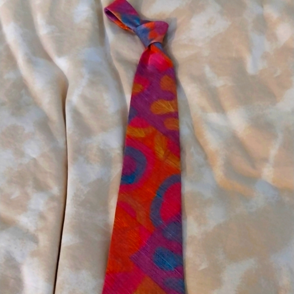 Made in Italy colourful tie